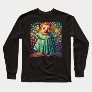 old groundhog in a dress Long Sleeve T-Shirt